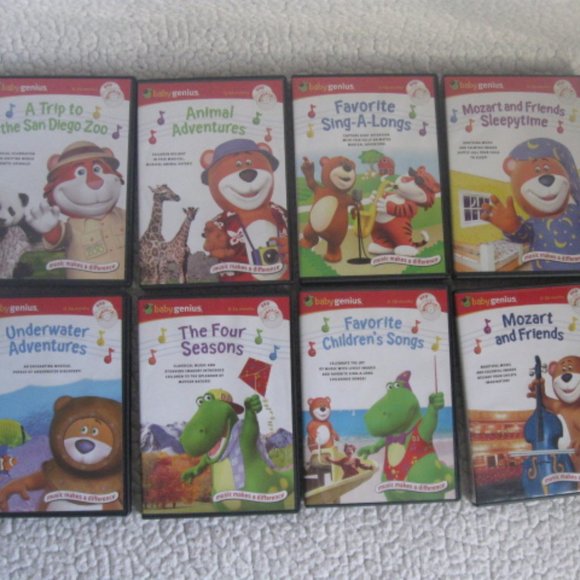 baby genius DVD/CD Collection - Picture 1 of 9